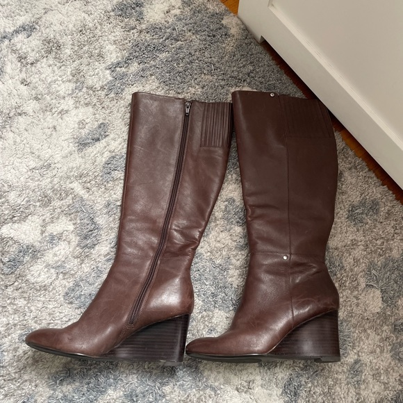Brown Leather Boots - Picture 2 of 4